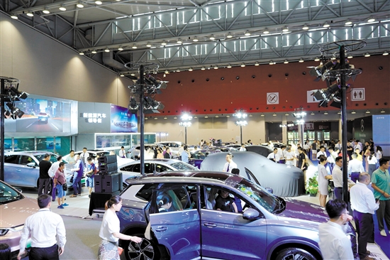 往届本报举办的大型车展，均吸引许多市民的目光。